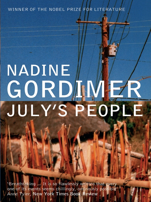 Nadine Gordimer创作的July's People作品的详细信息 - 可供借阅